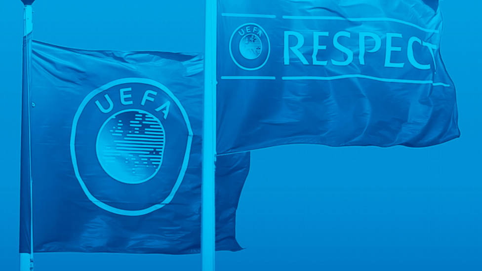 Bandera de la UEFA