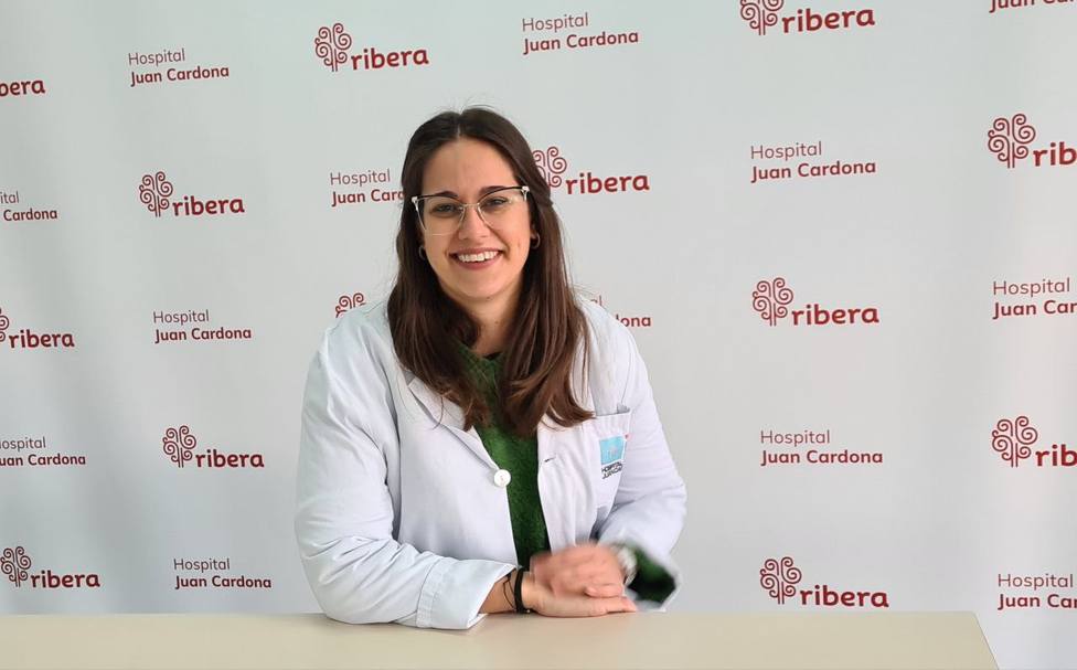 La doctora Paula Marcos Carregal - FOTO: Hospital Ribera Juan Cardona
