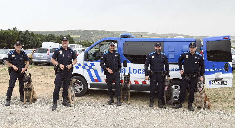 Unidad Canina de la Policia Local de Burgos