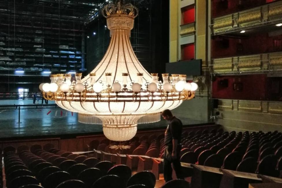 El Teatro Real hace en agosto la gran parada con trabajos de mantenimiento y rehabilitación para la próxima temporada