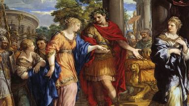 La noche que Cleopatra entró en la habitación de Julio César en secreto:  