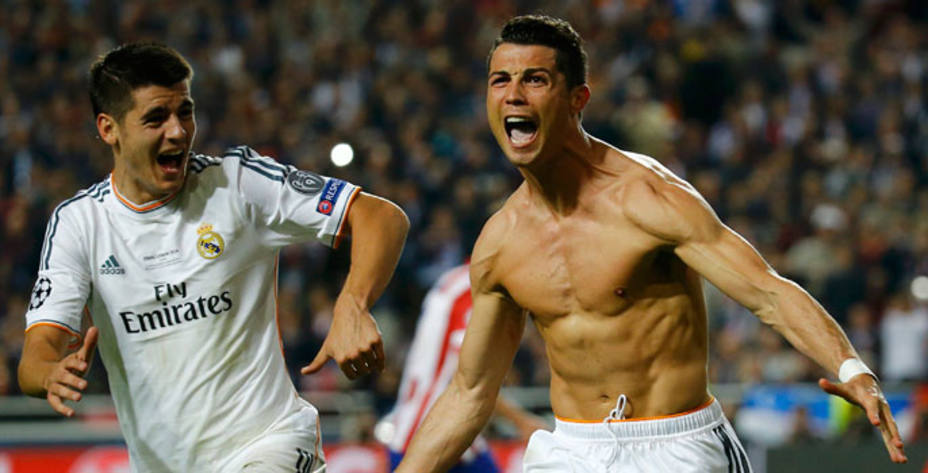 Cristiano celebra el gol el 4-1 (Reuters)