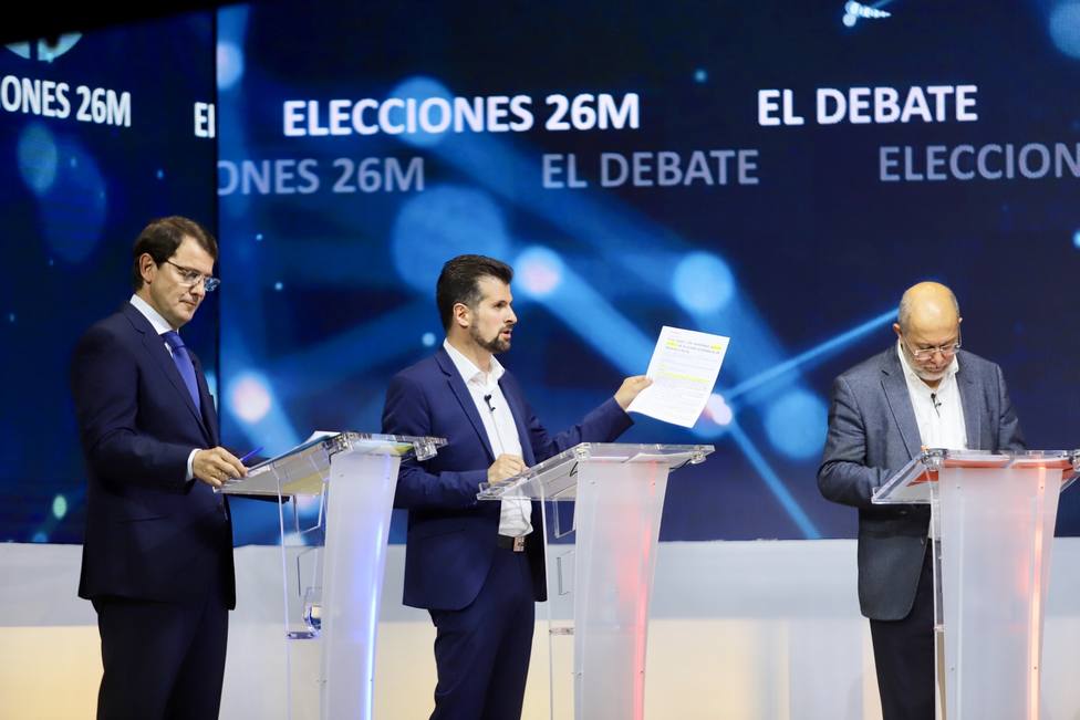 Imagen de archivo de uno de los debates electorales de 2019