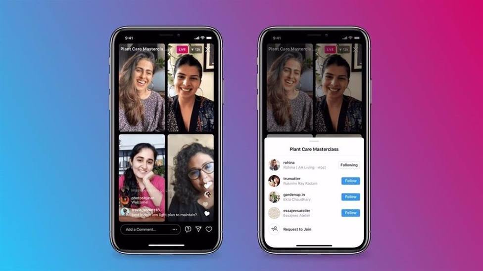 Medios sociales: Instagram permitirá chatear con otros contactos durante una retransmisión en directo sin abandonarla