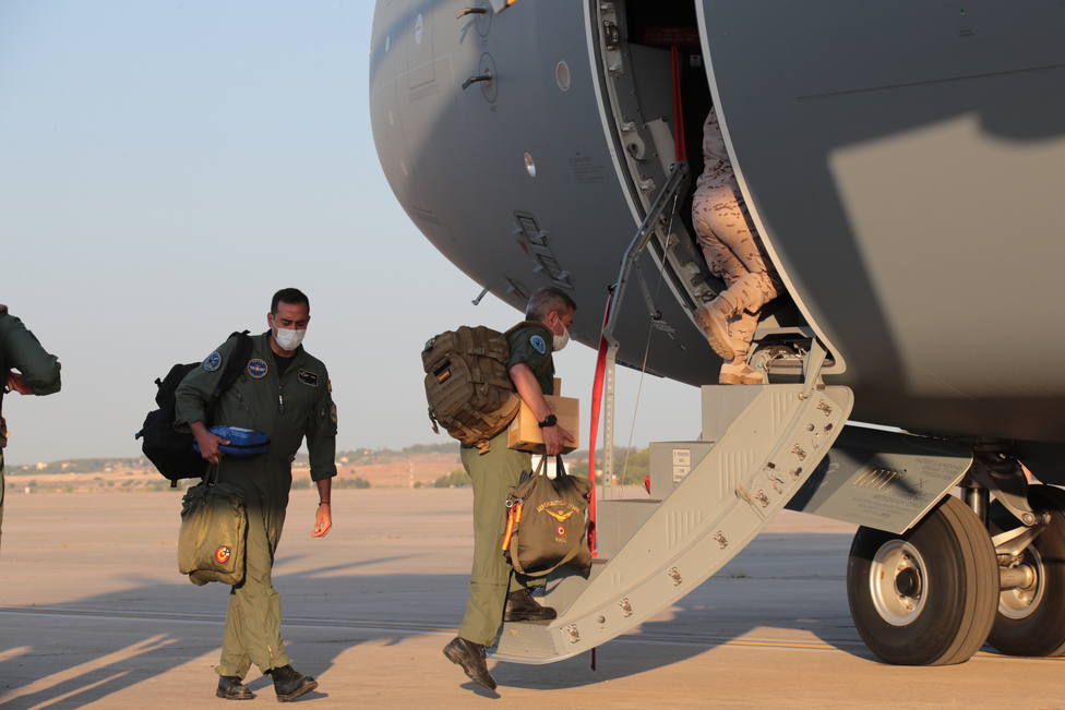 España concluye este viernes la evacuación de Afganistán con dos vuelos con evacuados y personal español