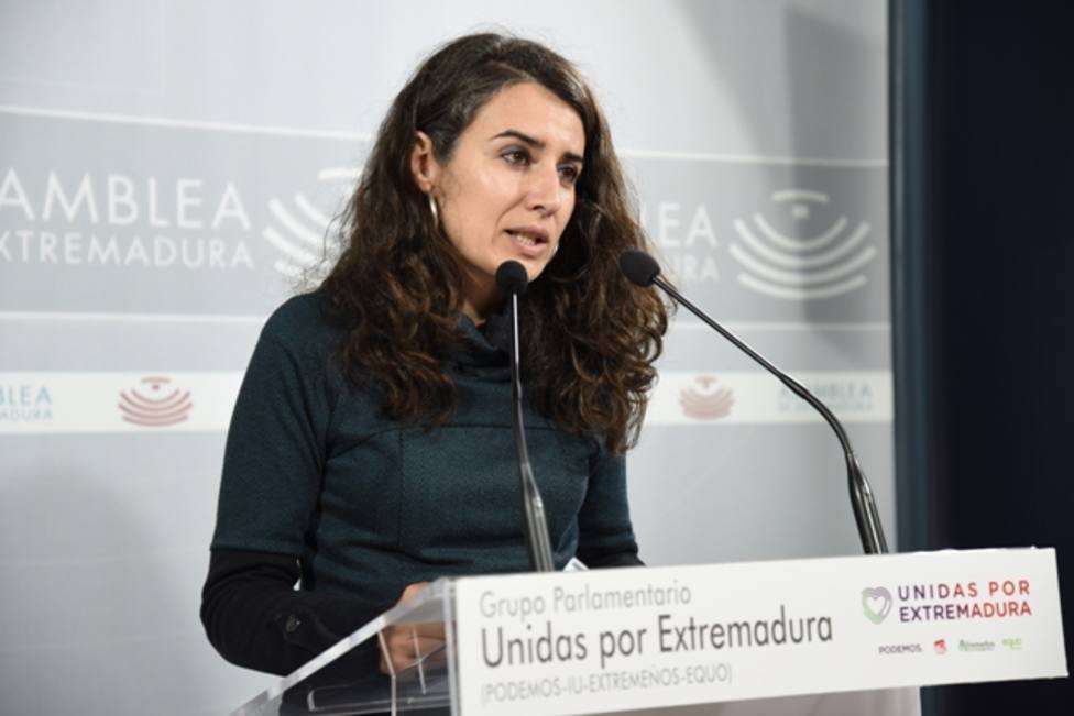 Irene de Miguel, coordinadora regional de Podemos Extremadura