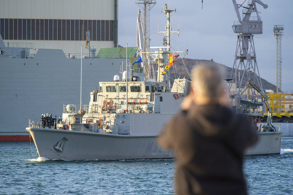 España suma un tercer buque a los grupos navales de la OTAN que desplegarán en el Mar Negro