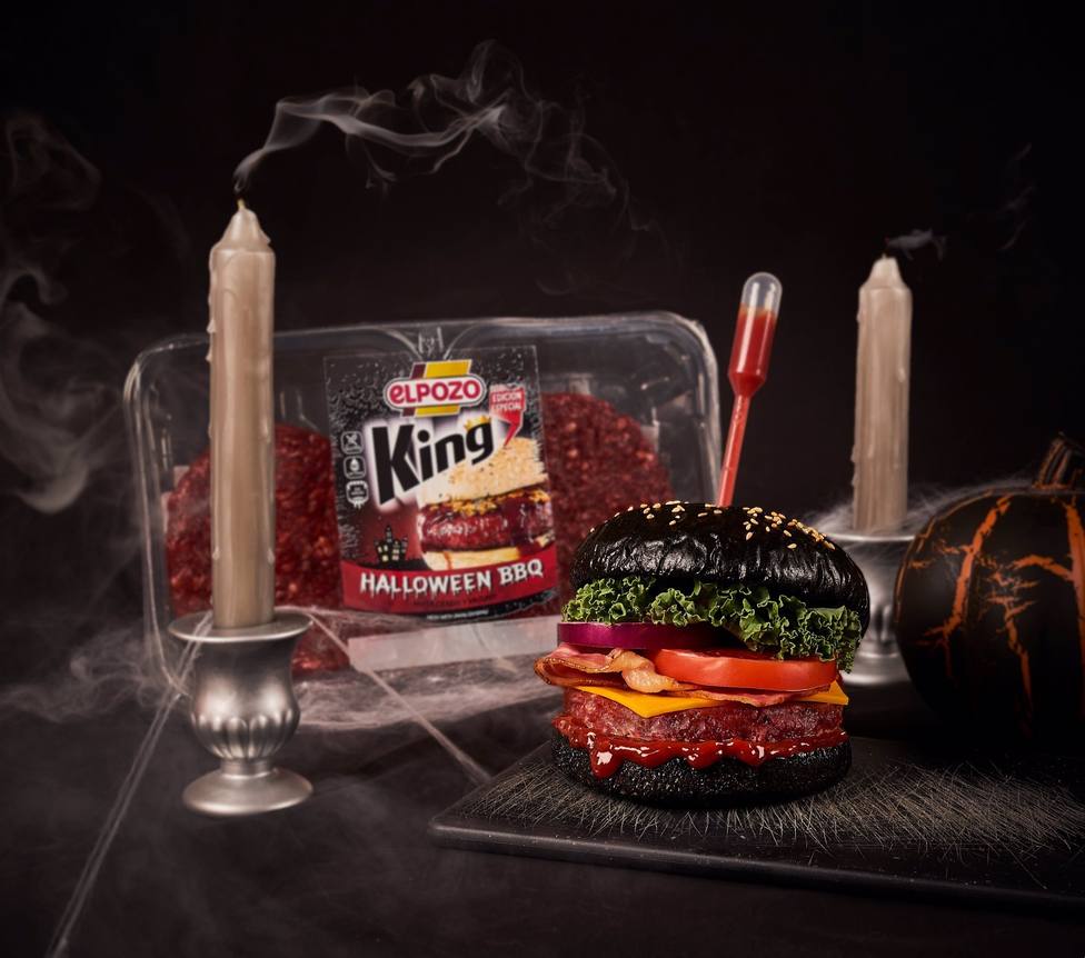 ElPozo King lanza una ediciÃ³n limitada para Halloween de su Burger BBQ