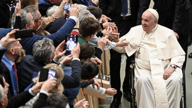 Pope Francis meets members of the Christian Workers Movement
