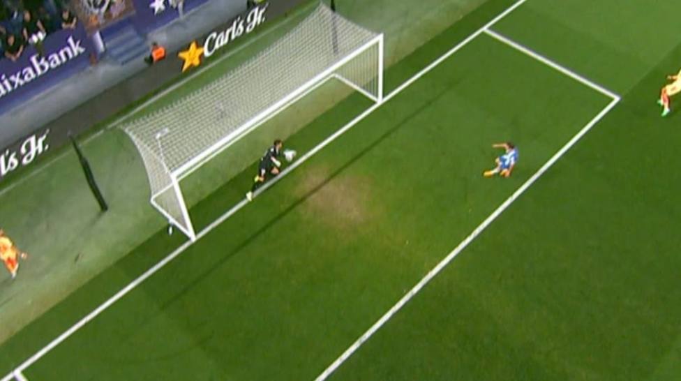 La imagen del gol de Griezmann