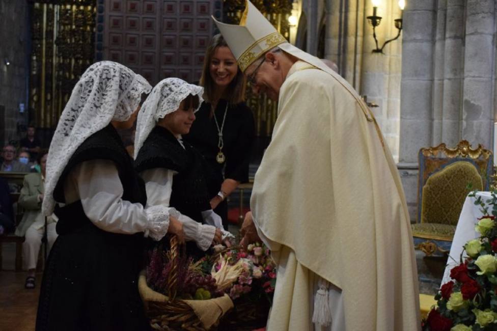 El obispo de Lugo presidió los actos religiosos con motivo de San Froilán