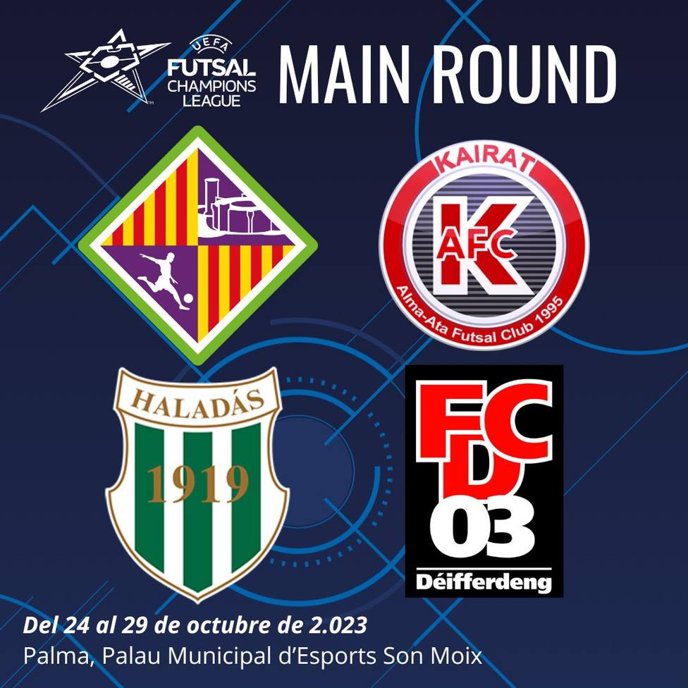 Mallorca Palma Futsal já tem rivais para a Fase Principal – Sports Mallorca