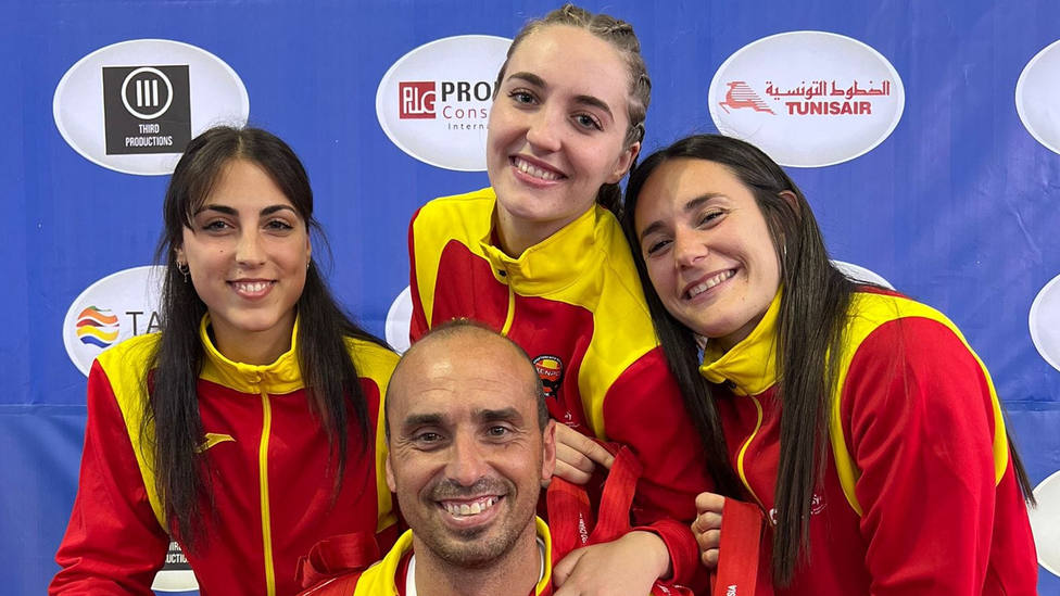 Tabatha Peña suma cuatro oros y dos platas en el mundial de kenpo de Túnez