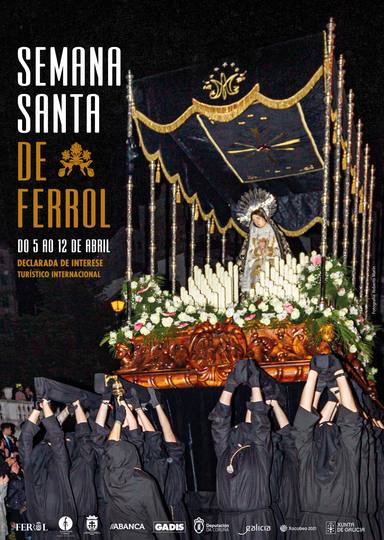 Semana Santa 2020 de Ferrol - Coruña - Galicia (1)