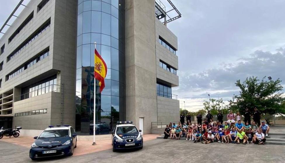 La Policía Nacional recibe a la Fundación Síndrome de Down Castellón