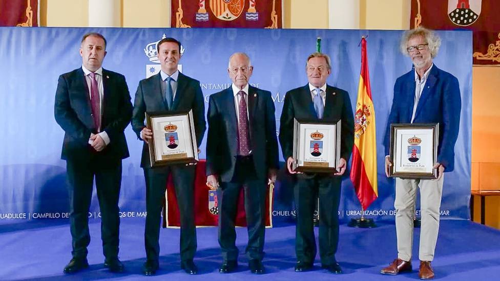 Diputación, Rodolfo Caparrós y Ginés Valera, distinguidos con los Premios Castillo de Las Roquetas