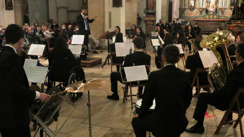 Banda de Ribadeo en concierto (foto de archivo)