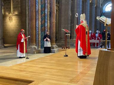 Santa Misa de peregrinación de los obispos españoles a Santiago