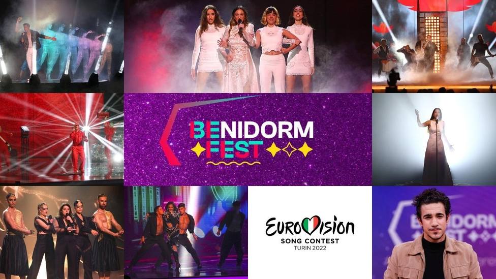 Benidorm Fest: estas son las ocho canciones que aspiran a representar a España en Eurovisión 2022