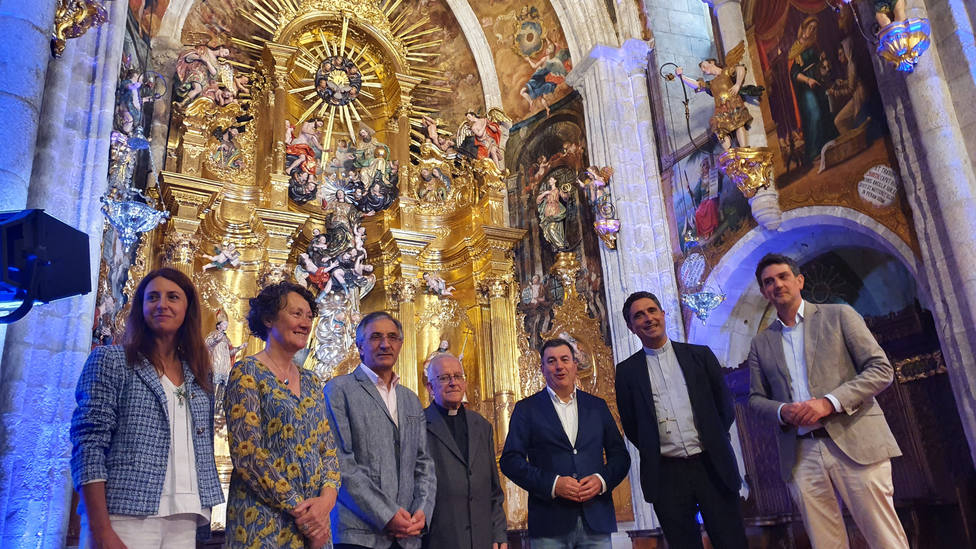 Restauración del retablo de la Catedral de Mondoñedo