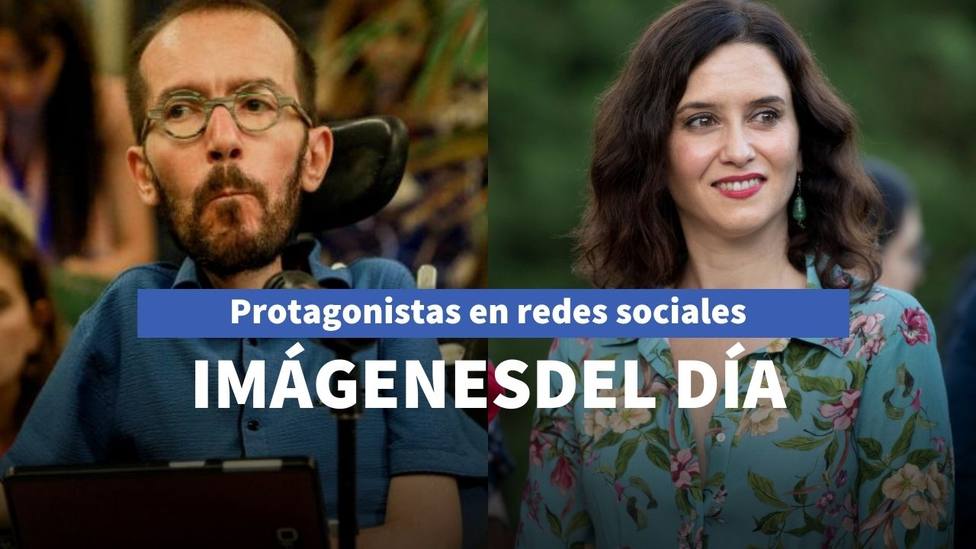 Protagonistas del día: la atenta mirada de los barones del PSOE a Echenique y el plano más personal de Ayuso