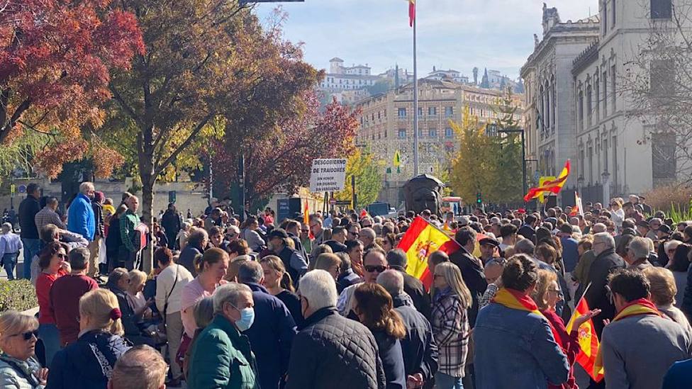 Granada.- Vox valora el respaldo de los granadinos en la manifestaciÃ³n contra el Gobierno de la traiciÃ³n de SÃ¡nchez