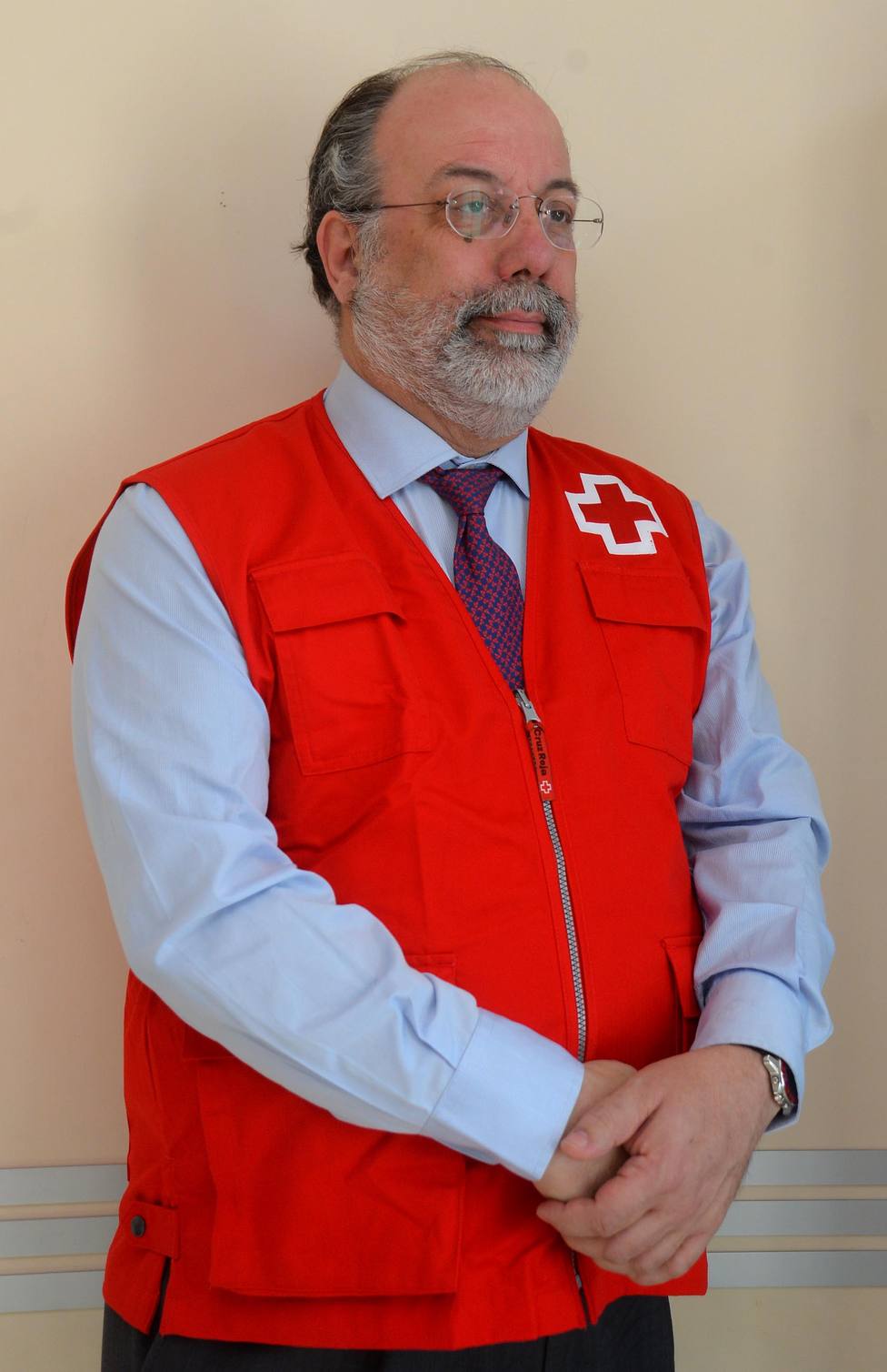 Arturo Almansa, presidente de Cruz Roja Española en Burgos