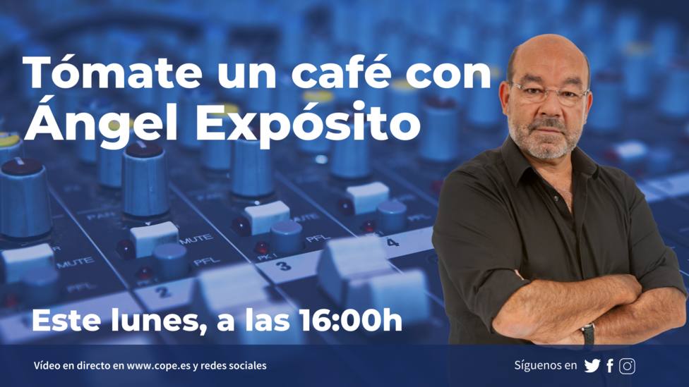 Ángel Expósito estrena este lunes los cafés con los oyentes de COPE