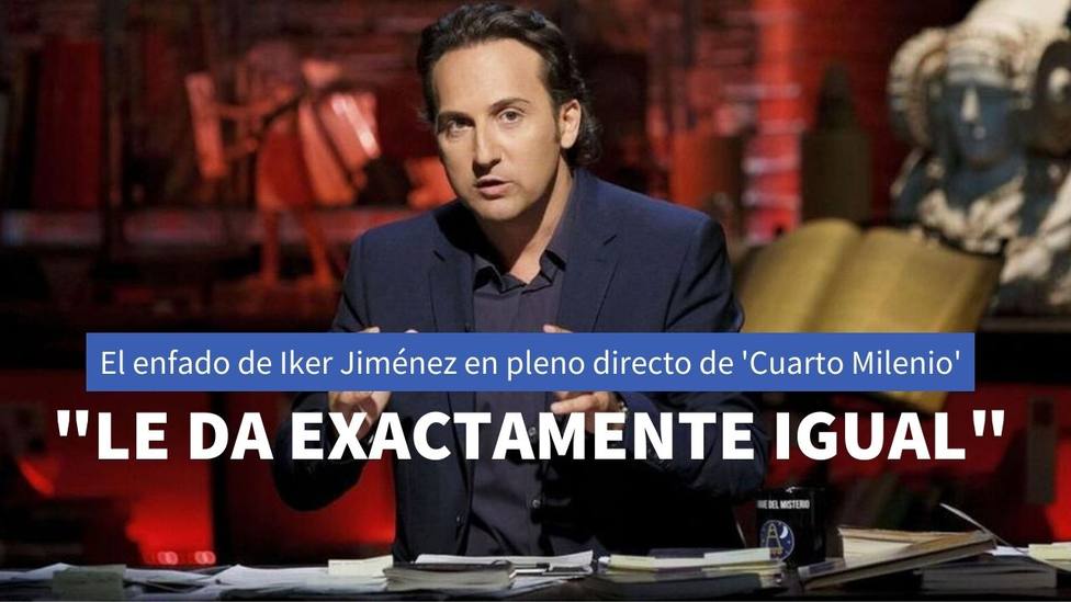 Iker Jiménez rompe su silencio contra los negacionistas tras los disturbios de este fin de semana