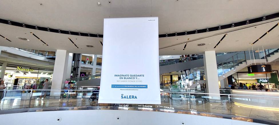 O Centro Comercial Salera transforma os seus espaços em locais de sensibilização sobre a doença de Alzheimer – Castellón