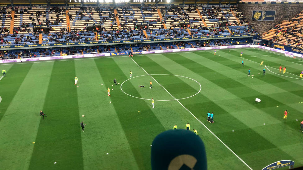 Tiempo de Juego, en el Estadio de La Cerámica, en Villarreal
