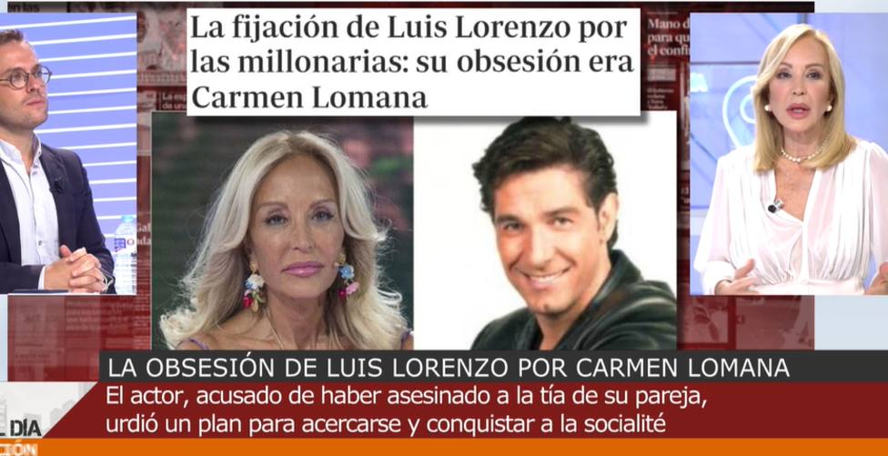 Carmen Lomana confiesa cómo se enteró de que Luis Lorenzo quería conquistarla: Era un panoli
