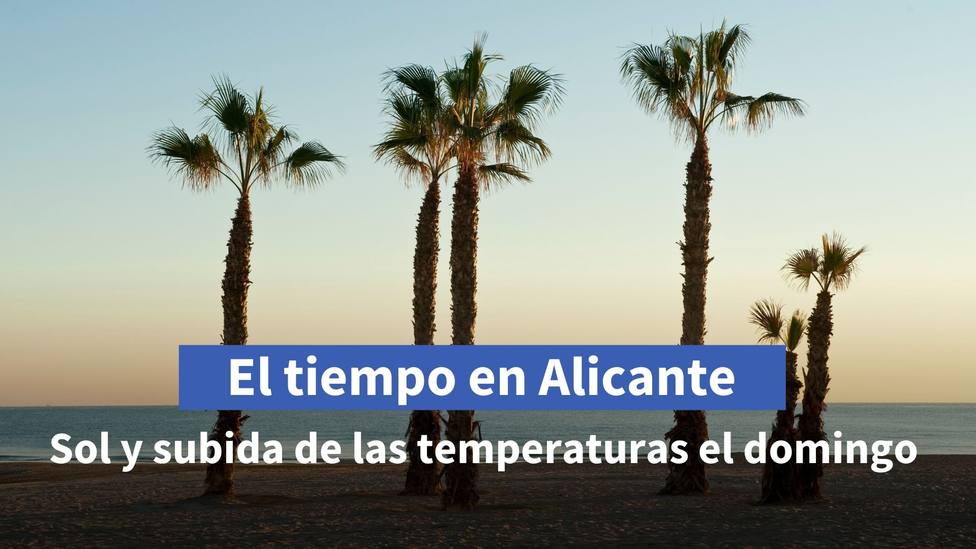 Solo haz Continente Primero El tiempo en Alicante para el fin de semana - Alicante - COPE