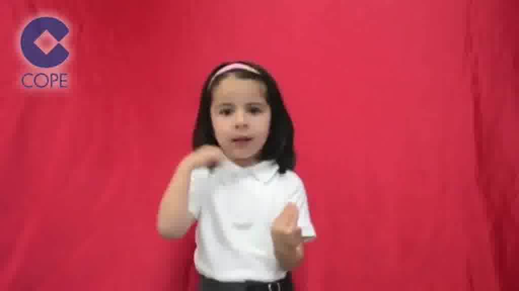 Video Video Hecho Con Los Sueños De Niños En Lenguaje De Sordomudos La Tarde Cope 1664