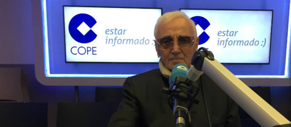 Charles Aznavour en Herrera en COPE