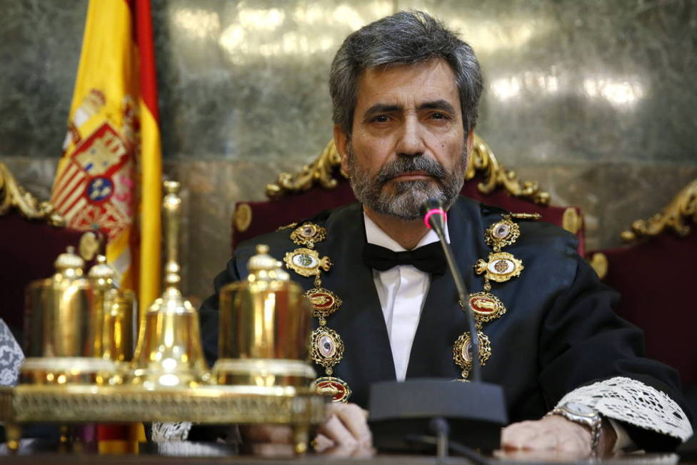 El presidente del Tribunal Supremo y del Consejo General del Poder Judicial (CGPJ), Carlos Lesmes