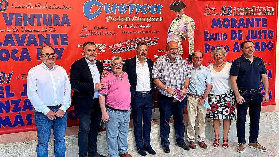 Acto de presentación de los carteles de la Feria de Cuenca 2022