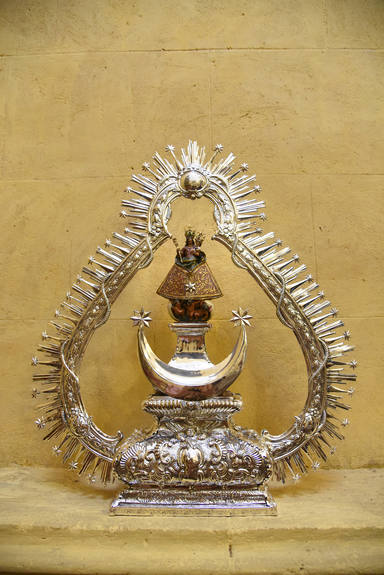 La Virgen de la Salud, titular de la Feria de Córdoba