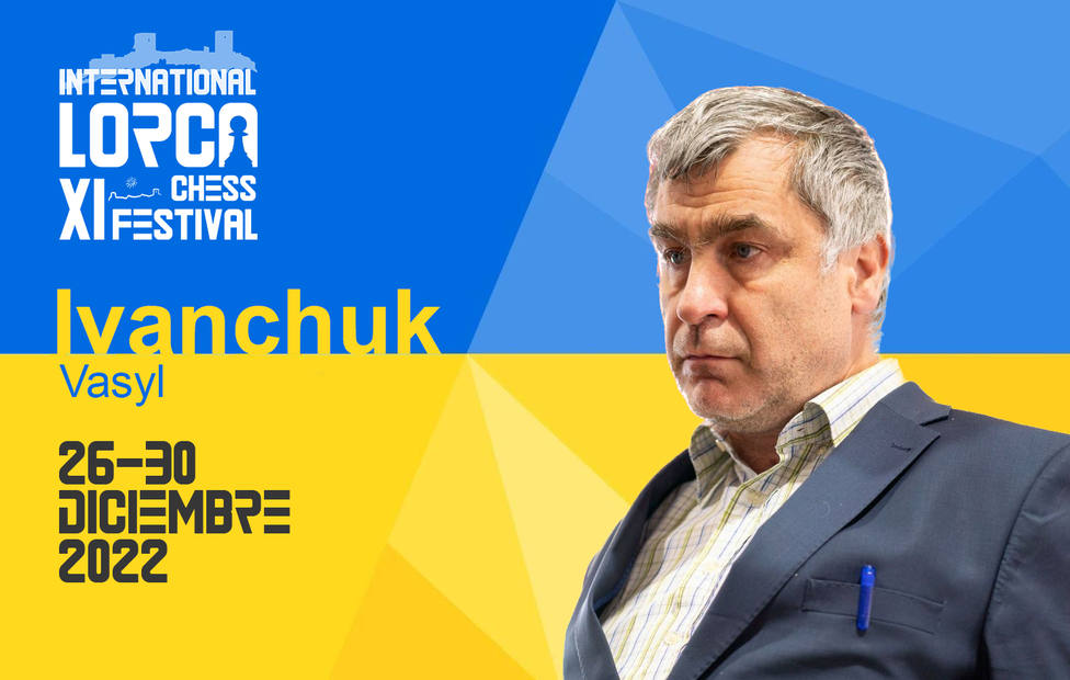 El genio ucraniano Vasyl Ivanchuk disputará el Open de Ajedrez de Lorca 2022