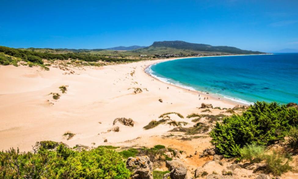 Una de las magníficas playas con que cuenta la provincia de Cádiz