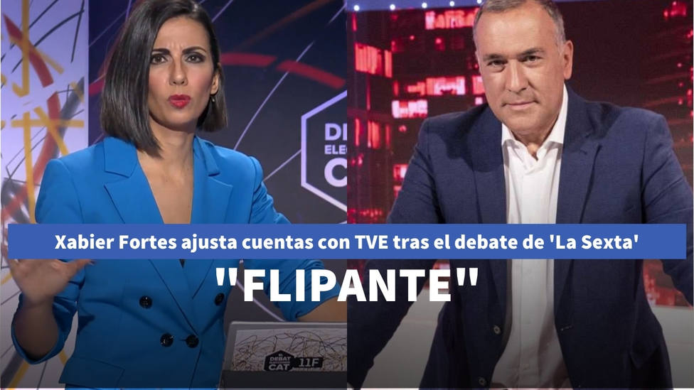Xabier Fortes con TVE tras ver lo con Ana Pastor en el de La Sexta: “Flipante” - Televisión - COPE