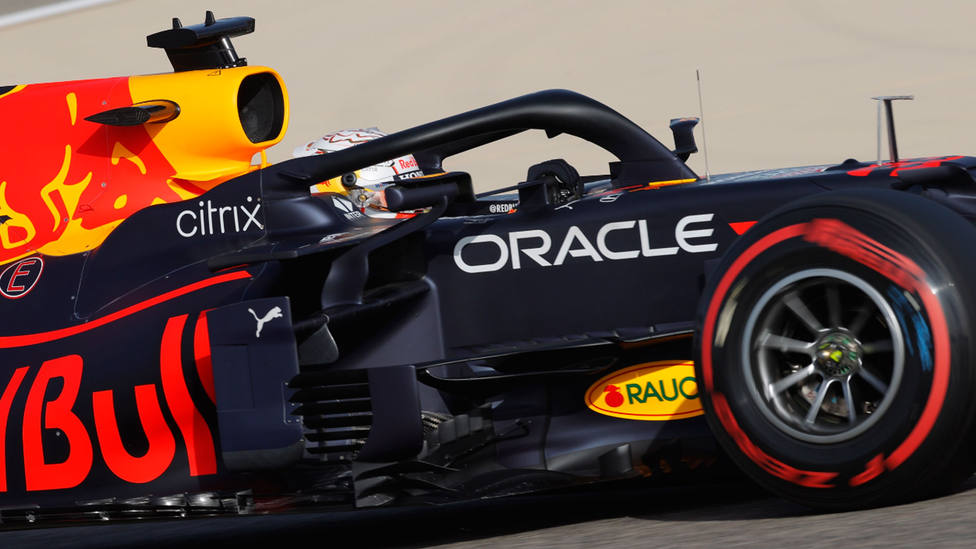 Max Verstappen, durante la tercera sesión de libres del GP de Baréin de Fórmula 1. EFE