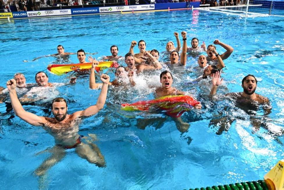 España, campeona del mundo de waterpolo