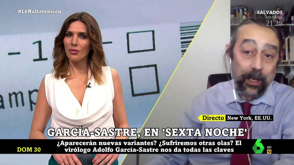 García Sastre en LaSexta Noche