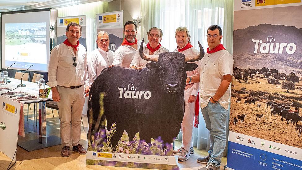 Acto de presentación del proyecto Tauro en Pamplona