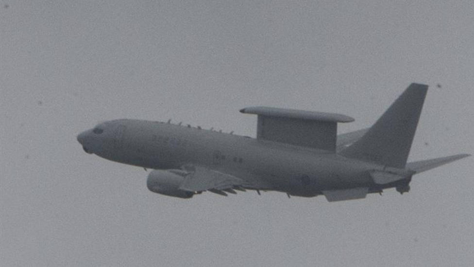 Así es el AWACS, el avión espía que controla el cielo de Madrid para evitar posibles ataques en la Cumbre