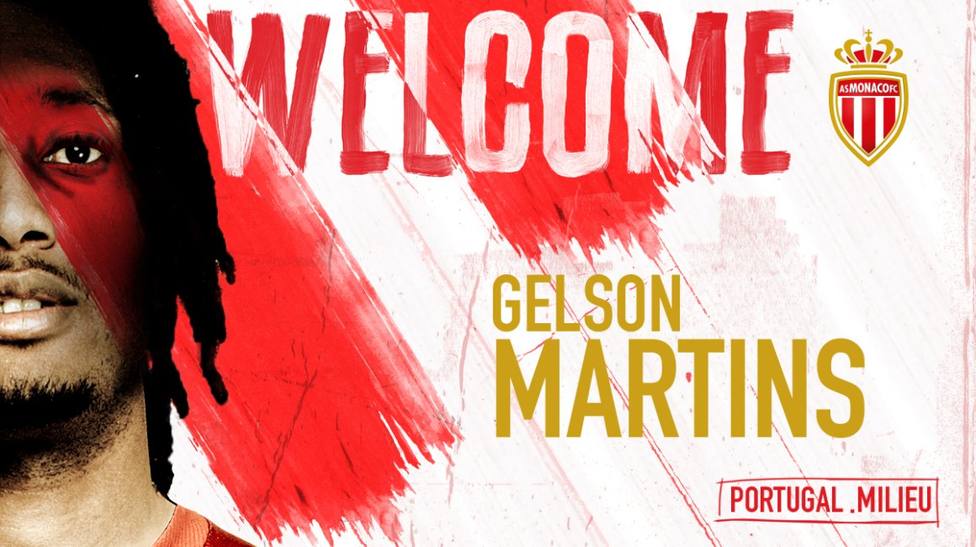 Gelson Martins, nuevo fichaje del Mónaco