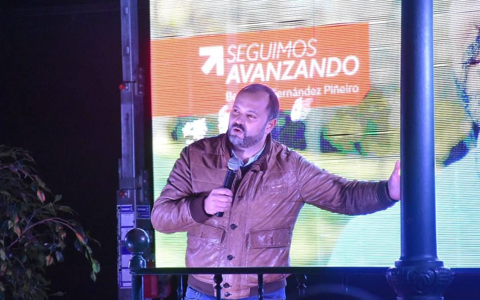 El lema de Bernardo Fernández para esta campaña es el de Seguimos avanzado - FOTO: Cedida
