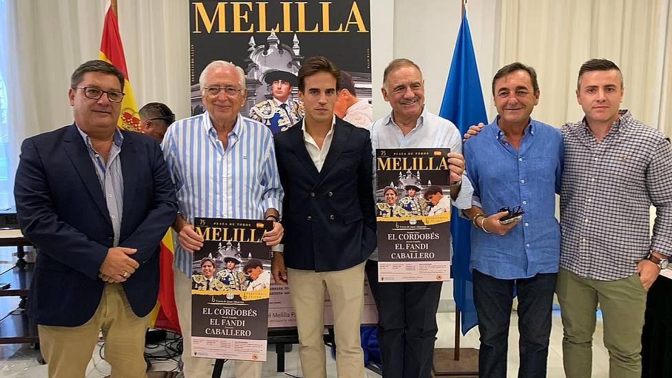 Acto de presentación del cartel de la corrida de toros de Melilla