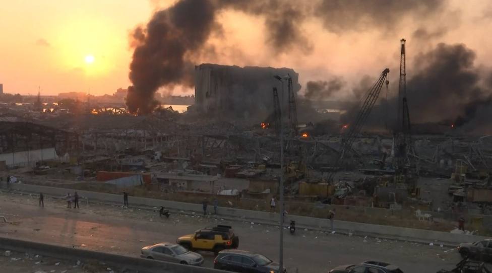 Los vídeos más impactantes de la explosión en Beirut